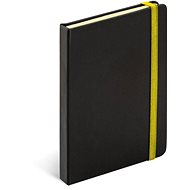 Tucson černý/žlutý linkovaný notes - Diář
