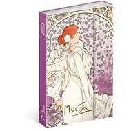 Notebook Alfons Mucha Lady lined - Journal