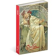 Notes Alfons Mucha Princezna linkovaný - Diář