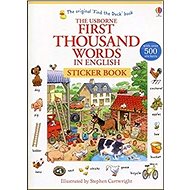 First Thousand Words in English Sticker Book - 