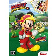 Mickey and the racers colouring page - Colouring Book