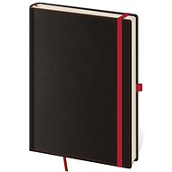 Zápisník Black Red M linkovaný - Diář
