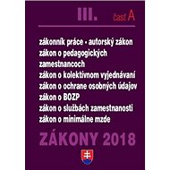 Zákony 2018 III. časť A - 