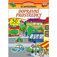Dopravní prostředky s 50 samolepkami - 