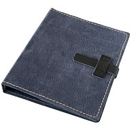 Universal leather diary D38 black metal - Planner