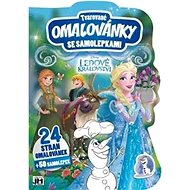 Shaped colouring book with stickers Ice Kingdom - Colouring Book
