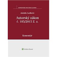 Autorský zákon č. 185/2015 Z. z - Jarmila Lazíková