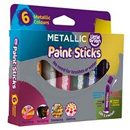 LITTLE BRIAN PAINT STICKS metallic colours, 6-pack - Marker