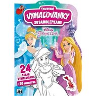 Shaped colouring book with stickers Princesses - Colouring Book