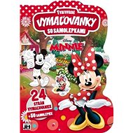 Shaped colouring book with Minnie stickers - Colouring Book