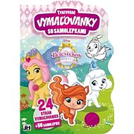 Shaped colouring book with stickers Palace animals - Colouring Book