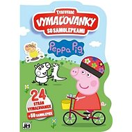 Shaped colouring books with Peppa Pig stickers - Colouring Book