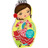 We dress Spanish INES dolls - Colouring Book