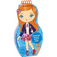 We dress British dolls KATE - Colouring Book