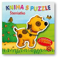 Kniha s puzzle - Šteniatko - 