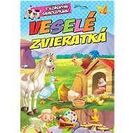 Maľovanka Veselé zvieratká so samolepkami  - 