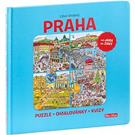 Praha: Puzzle - Omalovánky - Kvízy - Libor Drobný