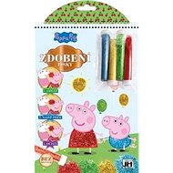 Zdobení pískem Prasátko Peppa - 