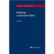 Odklony v trestním řízení - Jan Zůbek