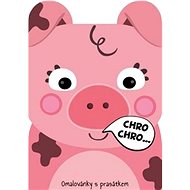 Coloring page with piggy - Colouring Book