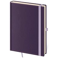 Lined notebook Double Violet M - Planner