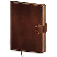 Diary 2020 daily B6 Flip brown / brown - Planner
