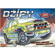 Džípy Turbo Motory: omalovánky + samolepky - 