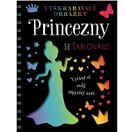 Princesses with stencils: scratch-off pictures - Scratch Pictures