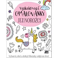 Pop-up colouring pages Unicorns - Colouring Book