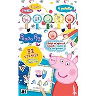 Peppa Pig Rubber Activities - Colouring Book