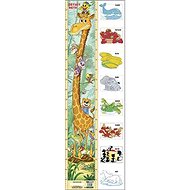 Children's tape measure (giraffe + colours) - Child Growth Chart