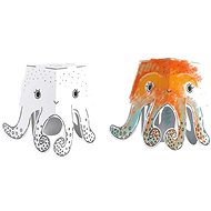 3D Octopus to paint - Paper Model