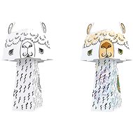 3D Llama to paint - Paper Model