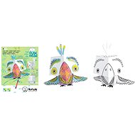 3D Parrot to paint - Paper Model