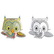 3D Owl to paint - Paper Model