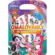 Omalovánka se samolepkami Enchantimal - Colouring Book