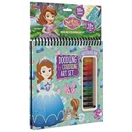 Block with gel lips Sofia First - Colouring Book
