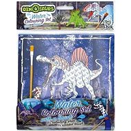 Water colouring book with brush Dinosaurs - Colouring Book