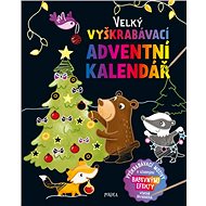 Velký vyškrabávací adventní kalendář - Advent Calendar