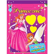 Princezná: Vyfarbuj nálepkami - 