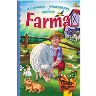 The farm: colouring page - colouring book + activities - Colouring Book