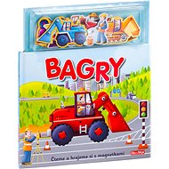 Bagry: Knížka s magnetkami - 