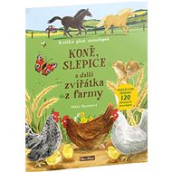 Koně, slepice a další zvířátka z farmy:samolepek - 