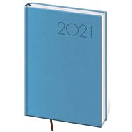 Diary 2021 daily A5 Print - light blue - Planner