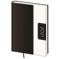 Diary 2021 weekly A5 Erie - black / white - Planner