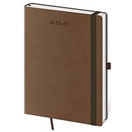 Diary 2021 weekly A5 Flexies - brown - Planner