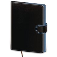 Diary 2021 weekly A5 Flip - black / blue - Planner