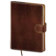 Diary 2021 weekly A5 Flip - brown / brown - Planner