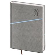 Diary 2021 weekly A5 Grife - gray / blue - Planner
