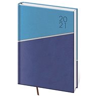 Diary 2021 weekly A5 Line - blue - Planner